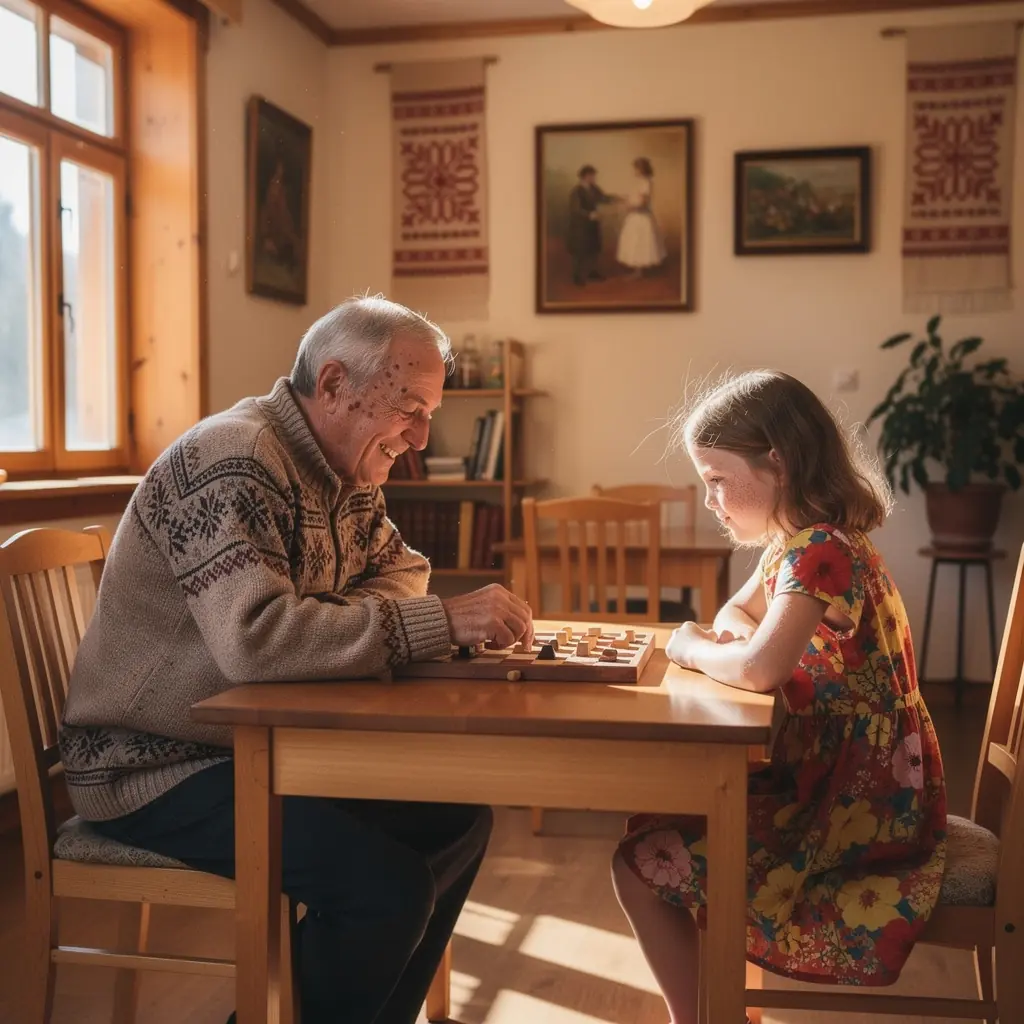 Mācību nodarbības bērniem, kas veltītas Latvijas kultūras tradīcijām.